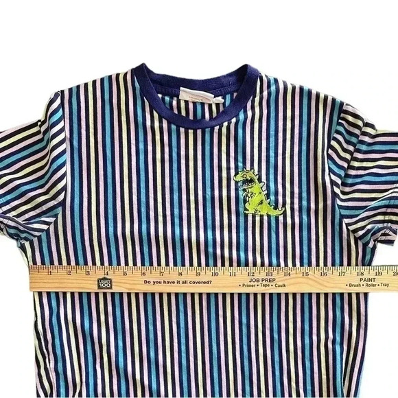 Nickelodeon Men’s Vintage Rugrats Reptar T-Shirt Short Sleeve Small - Picture 8 of 8